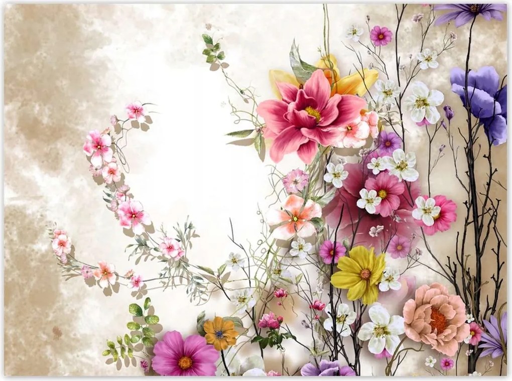 Poszterek 135x100 Virág kompozíció Virág