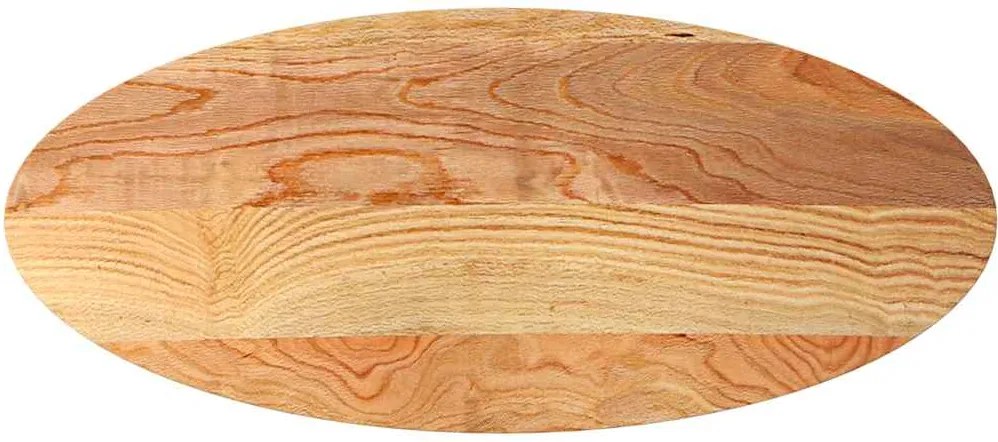 vidaXL világosbarna tömör akácfa ovális alakú asztallap 140x60x2 cm
