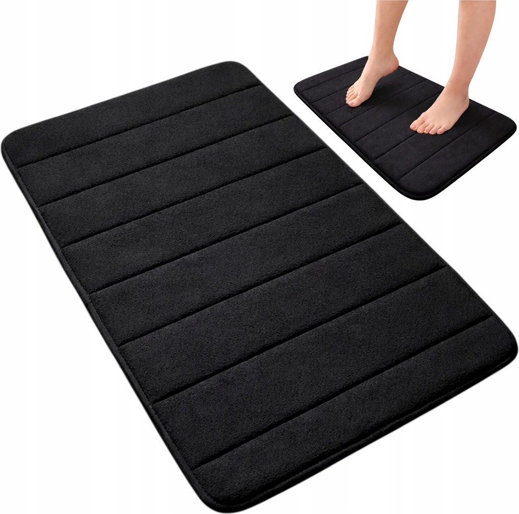 Fürdőszobaszőnyeg Csúszásgátló Puha Nedvszívó Zuhany Kád 60x40