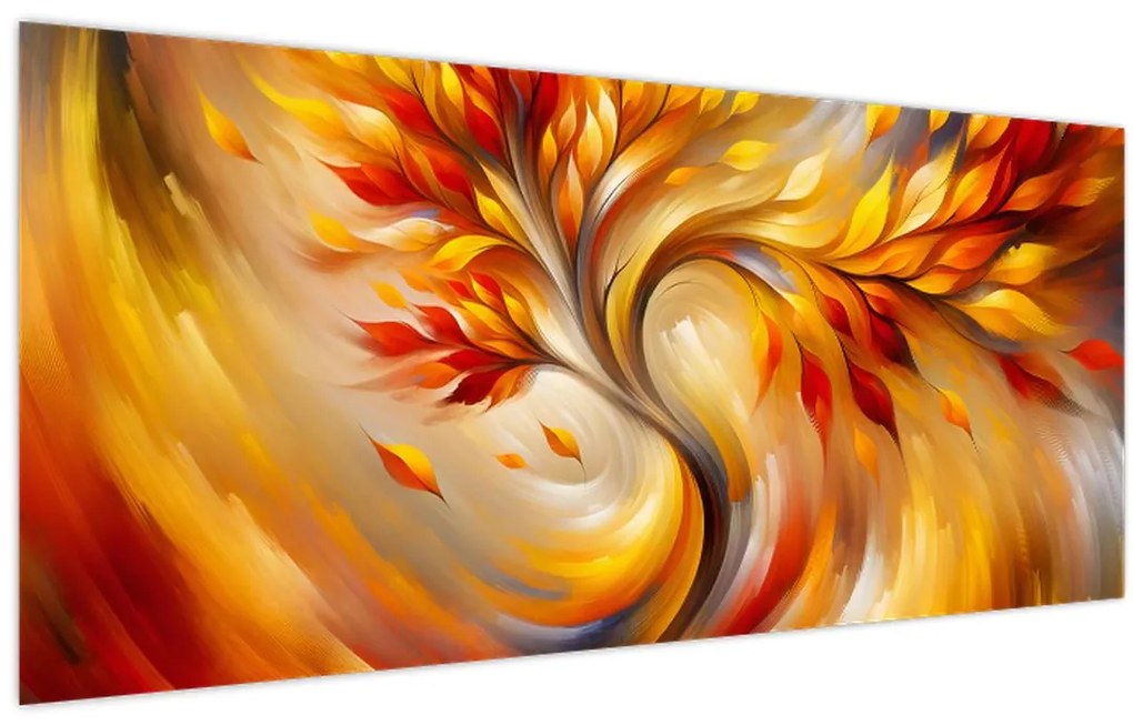 Kép - Őszi fa (120x50 cm)