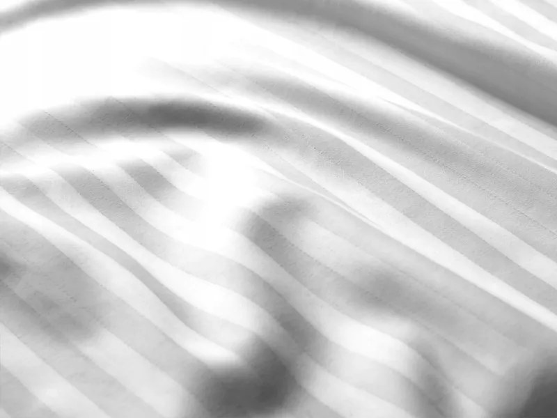 Szállodai párnahuzat csíkos 1cm 155x200