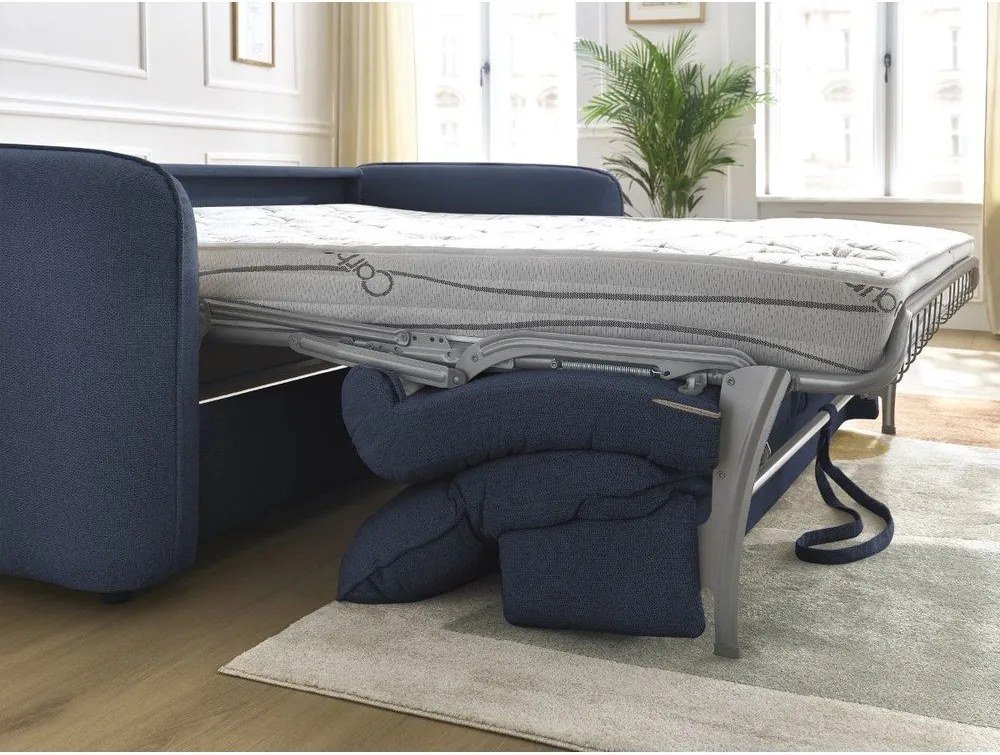 Sötétkék kanapé 236 cm Achille – Bobochic Paris