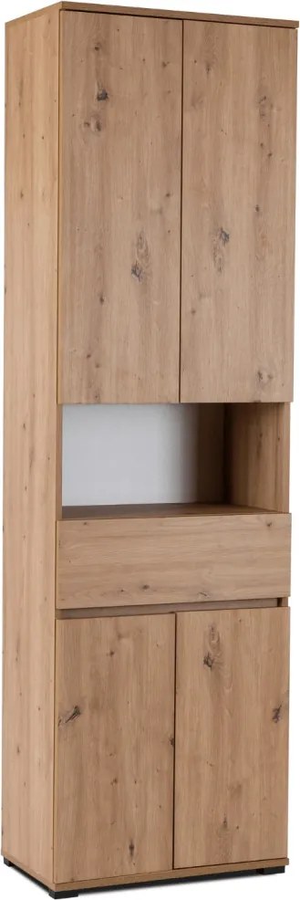Előszoba bútor szett 120 cm artisan tölgy/grafit színben – MODENA