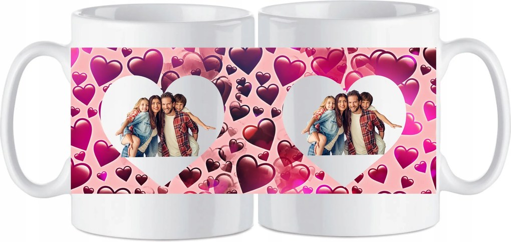 Valentin napi bögre Nőnapra Képekkel Ajándék Szív