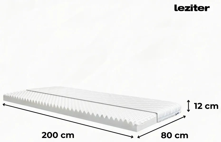 DreamX szivacs matrac 80x200x12