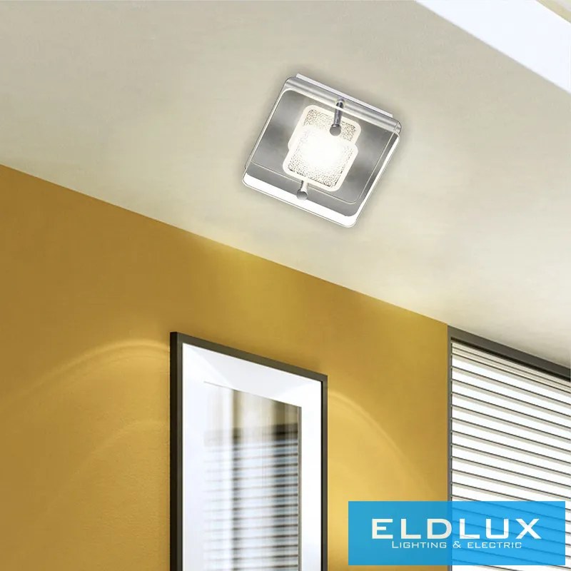 ELDLUX Fali és mennyezeti lámpa 5W NW króm
