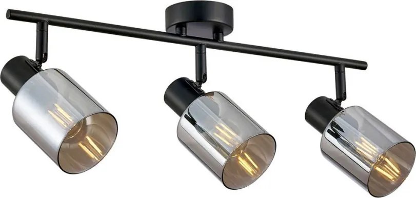 Italux Santia SPL-65342-3-BK-SG Spotlámpa 3x40W/E14 IP20