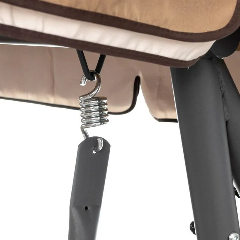 Megi kerti hintaágy cappuccino