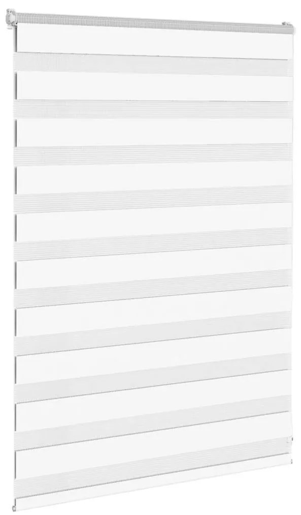 zebrafüggönnyel fehér szövetszélesség 110,9 cm poliészter