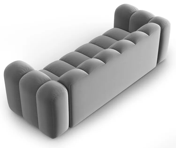 Világosszürke kanapé 228 cm Lupine – Micadoni Home