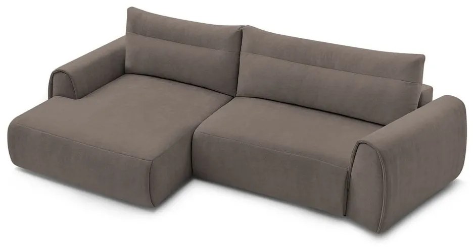 Barna sarokkanapé Aden – Bobochic Paris