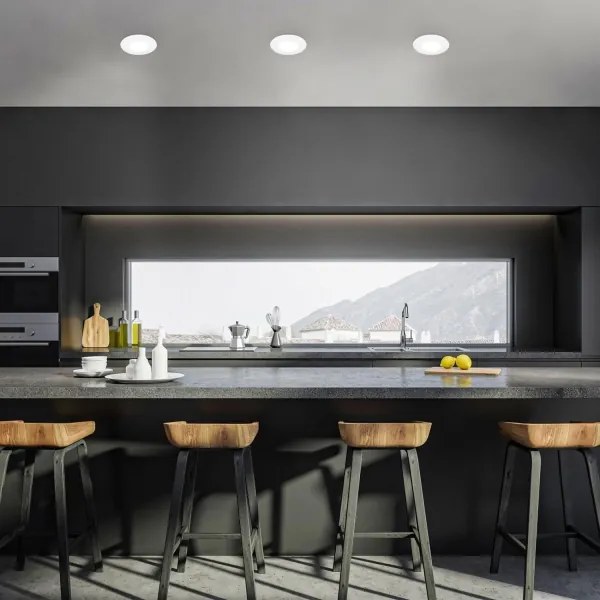 Briloner 7598036 -KÉSZLET 3x LED Fürdőszobai beépíthető lámpa LED/4,9W/230V IP44 fehér