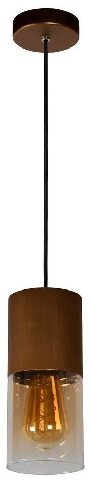 Lucide 74410/01/62 - Csillár zsinóron ZINO 1xE27/60W/230V barna