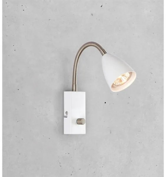 Markslöjd 107410 - CIRO 1xGU10/7W/230V falra szerelhető, fényerőszabályzós lámpa