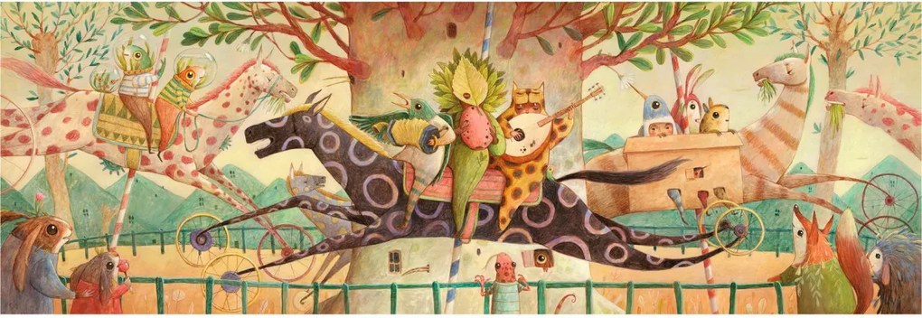 Művész puzzle - Csodálatos utazás, 100 db-os - Wonderful ride