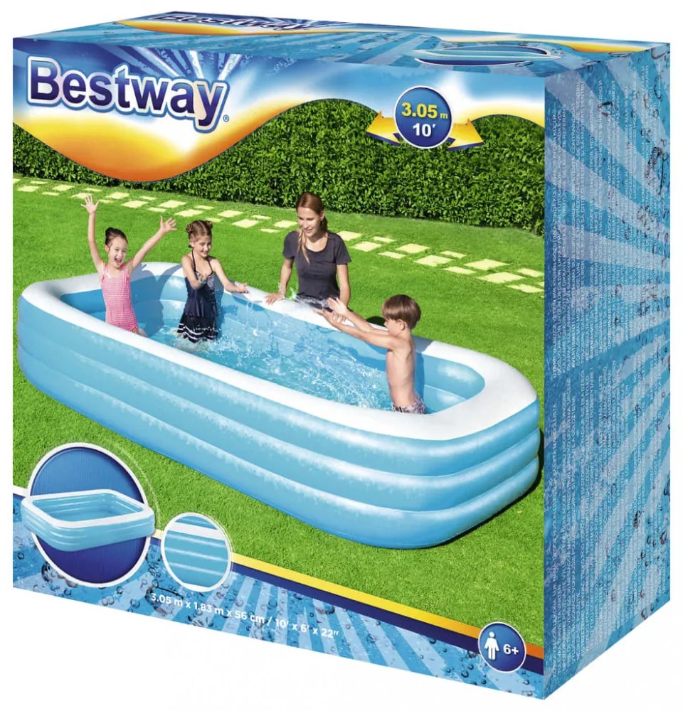 Bestway felfújható úszómedence 305 x 183 x 56 cm