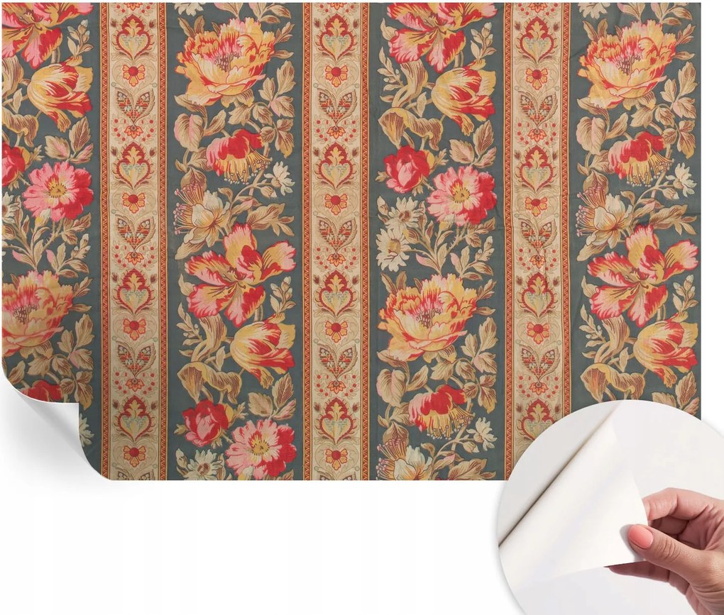 Öntapadós Dekoratív Fotótapéta Hálószobába Színes virágok 152x104 cm