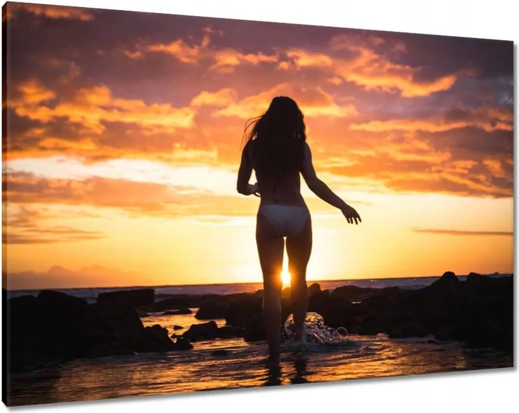 Festmények 100x70 Kilátás Tájkép