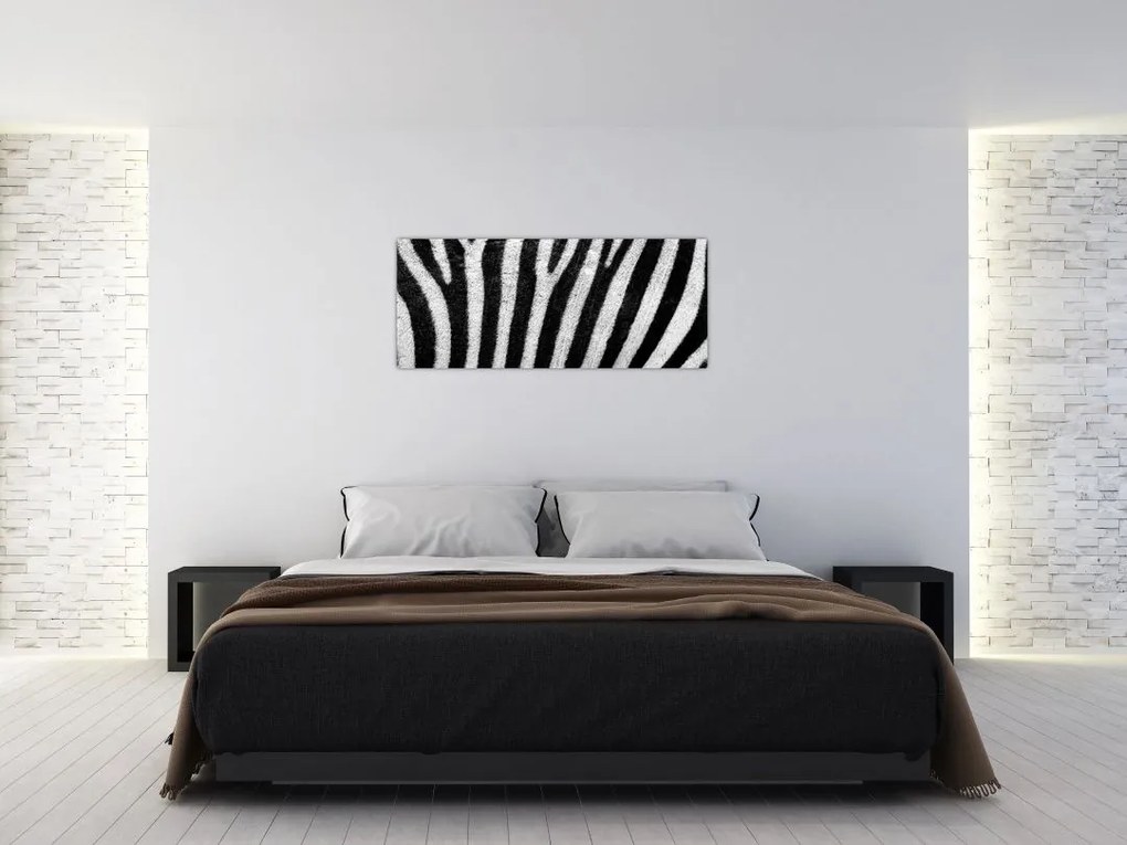 Kép egy zebra bőrről (120x50 cm)