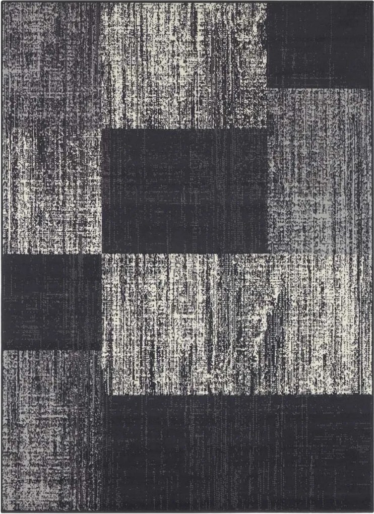 Modern szürke-krém színű nappali szőnyeg,puha haj 160x220