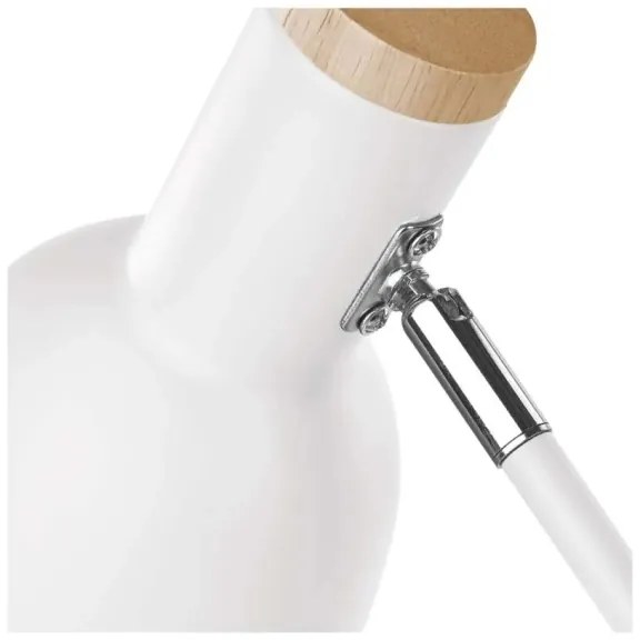 Asztali lámpa POPPY 1xE27/25W/230V fehér