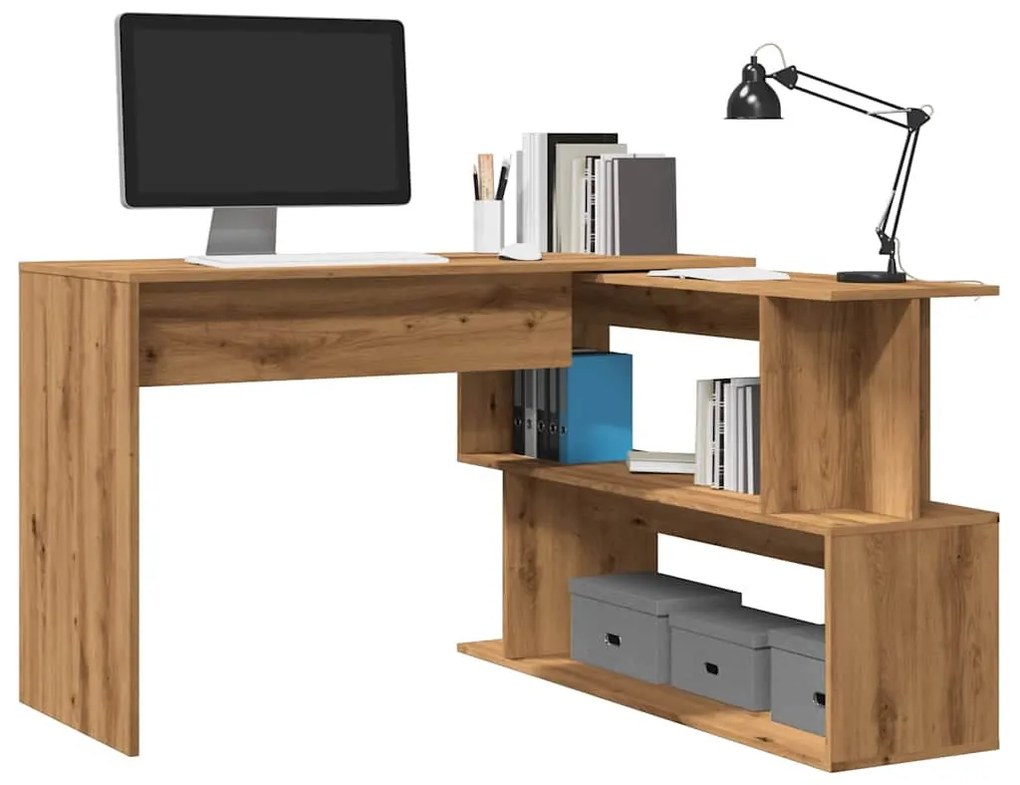 Sarokasztal Artisan tölgy Gépi úton előállított fa