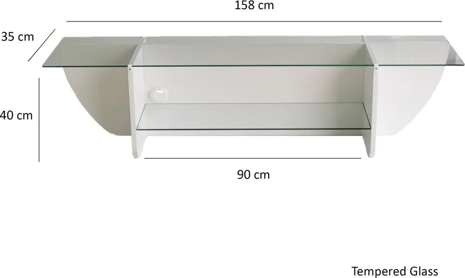 Lily TV - White