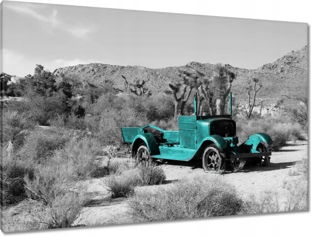 Vászonkép 120x80 Türkiz hajóroncs