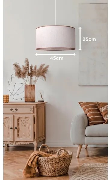 Brilagi - Csillár zsinóron CARPI 1xE27/60W/230V