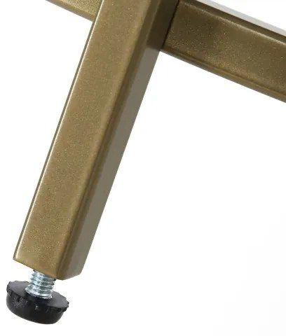 Kisasztal LYRA aranyszínű