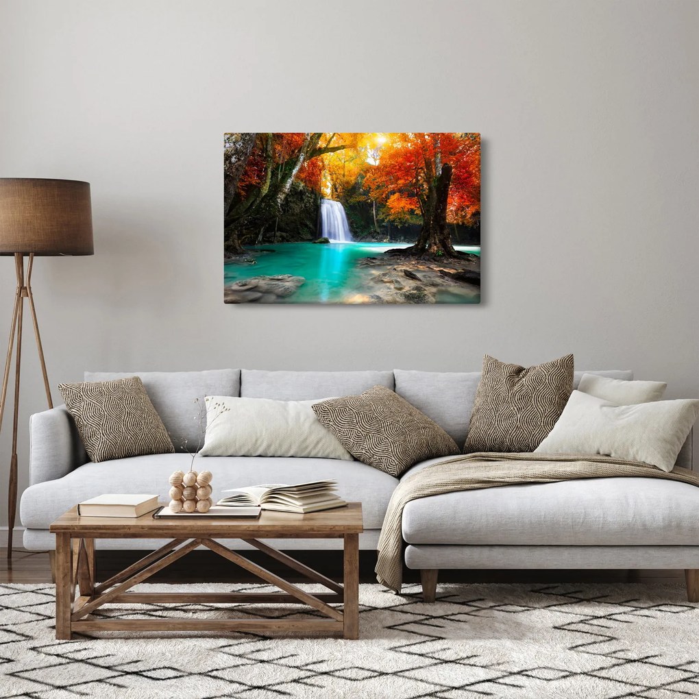 Kép - Smaragd lagúna (90x60 cm)