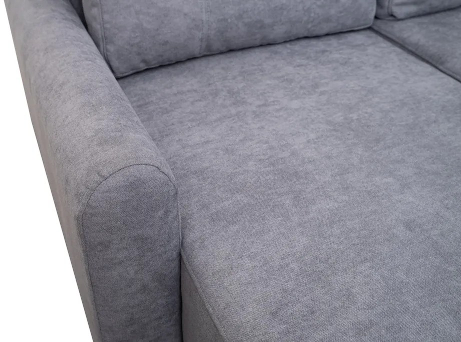 AKCIÓ világosszürke sarok ülőgarnitúra ORANGE, kétoldalas II. osztály