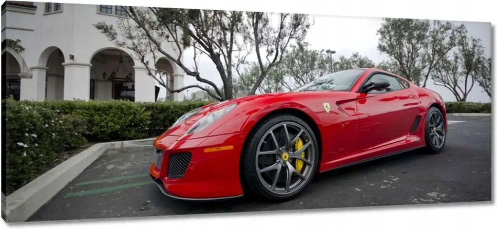 Vászonkép 100x40 Vörös Ferarri