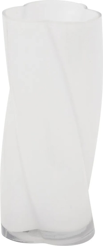 Üvegváza Ø 10,5 CM Fehér Vízálló Magasság 25,5 CM