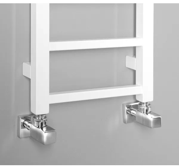 Sapho - Fürdőszobai törölközőszárító METRO LIGHT 276W 30x150 cm fehér