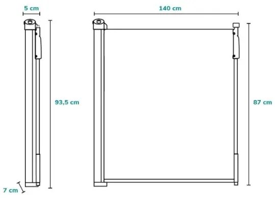 Lionelo - Biztonsági korlát TULIA fekete
