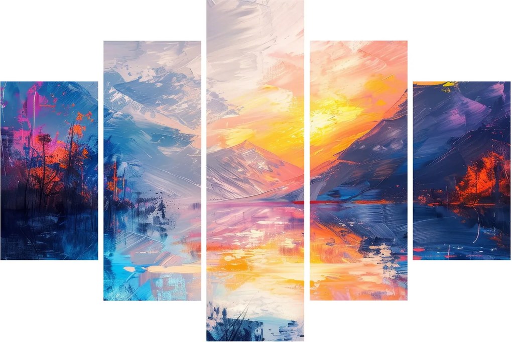 Kép - Tájképfestészet (150x105 cm)