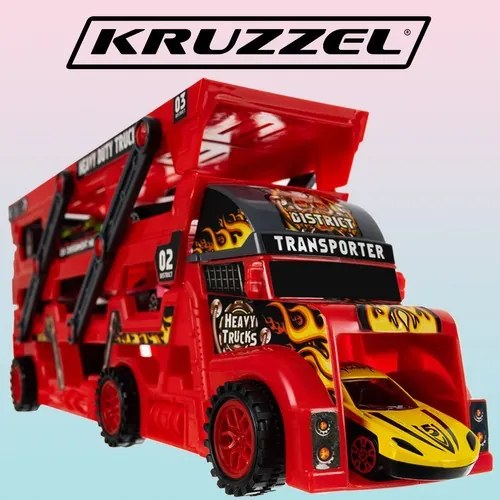 TIR teherautó készlet 6 autóval 22515
