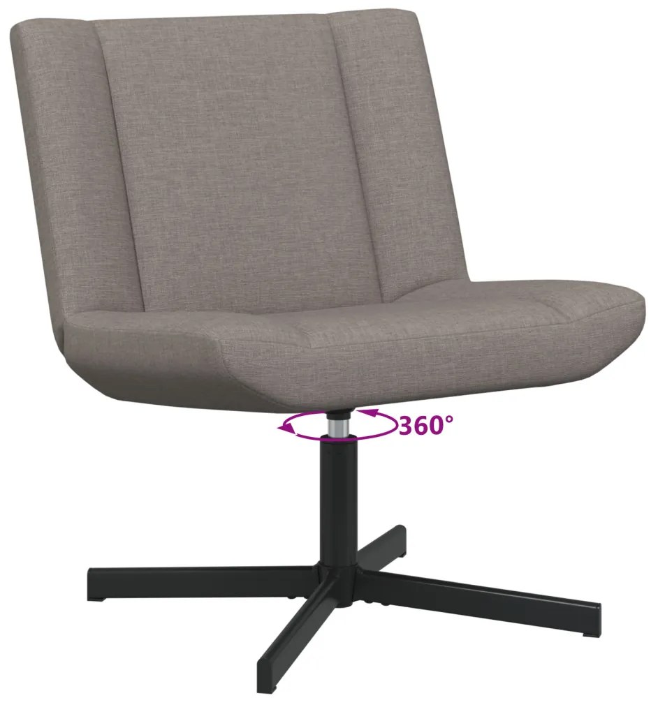 Akcent Szék Taupe Szövet, Fém alap Standard Ergonomikus