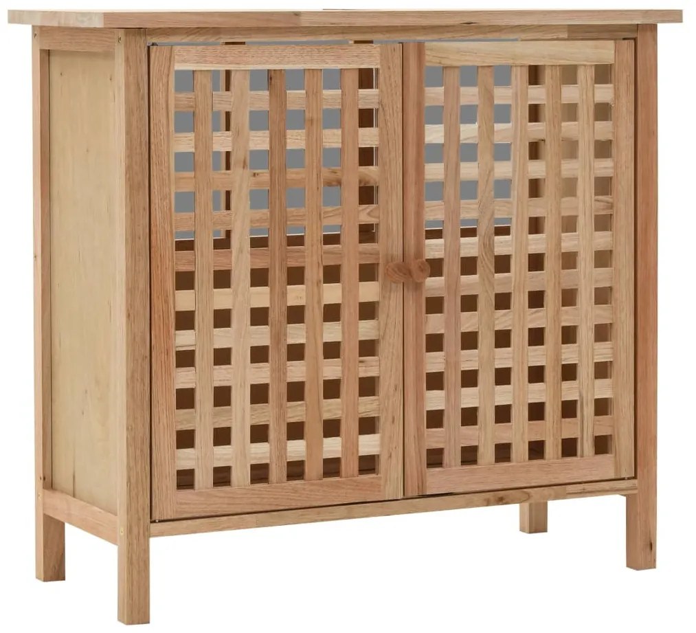 tömör diófa mosdószekrény 66 x 29 x 61 cm
