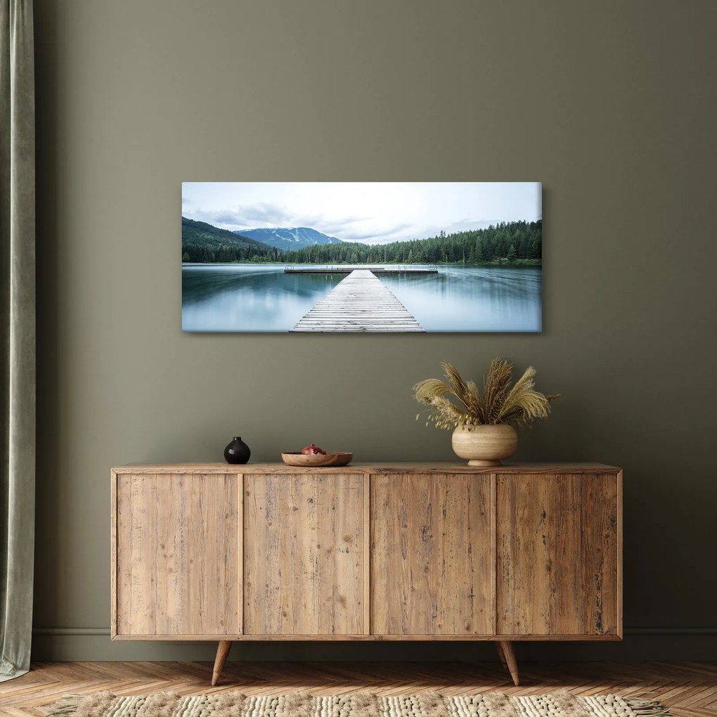 Kép - Kilátás a mólóról (120x50 cm)