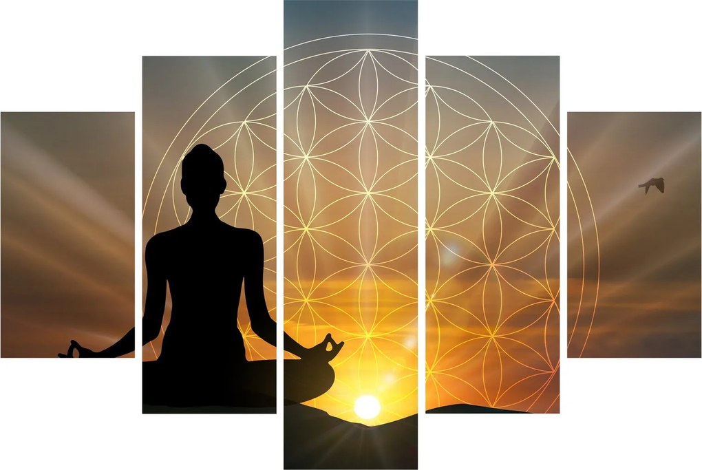 A meditáció képe (150x105 cm)