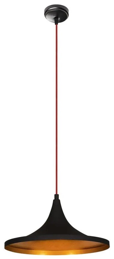 Leon fekete fém függőlámpa - Opviq lights