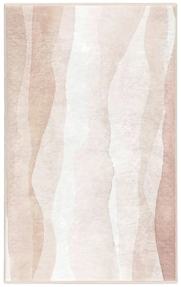 Krémszínű mosható szőnyeg 60x100 cm Komodo Beach – Mila Home