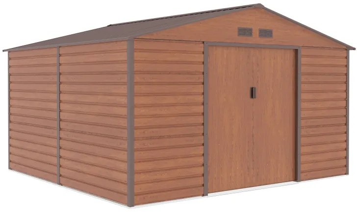 G21 GAH 1085 - kerti tároló 340 x 319 cm, barna, sérült csomagolás