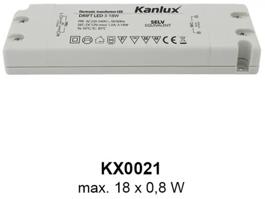 Kanlux 23100 - LED irányfény SOLA 1xLED/0,8W/12V