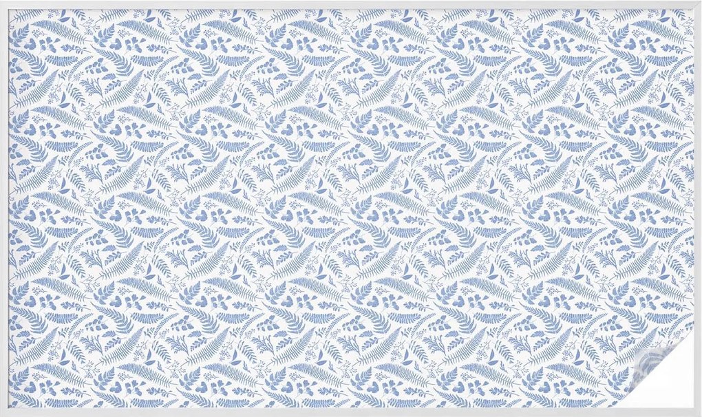 Öntapadós adatvédelmi fólia szélvédőre Páfrány levelek 200x116