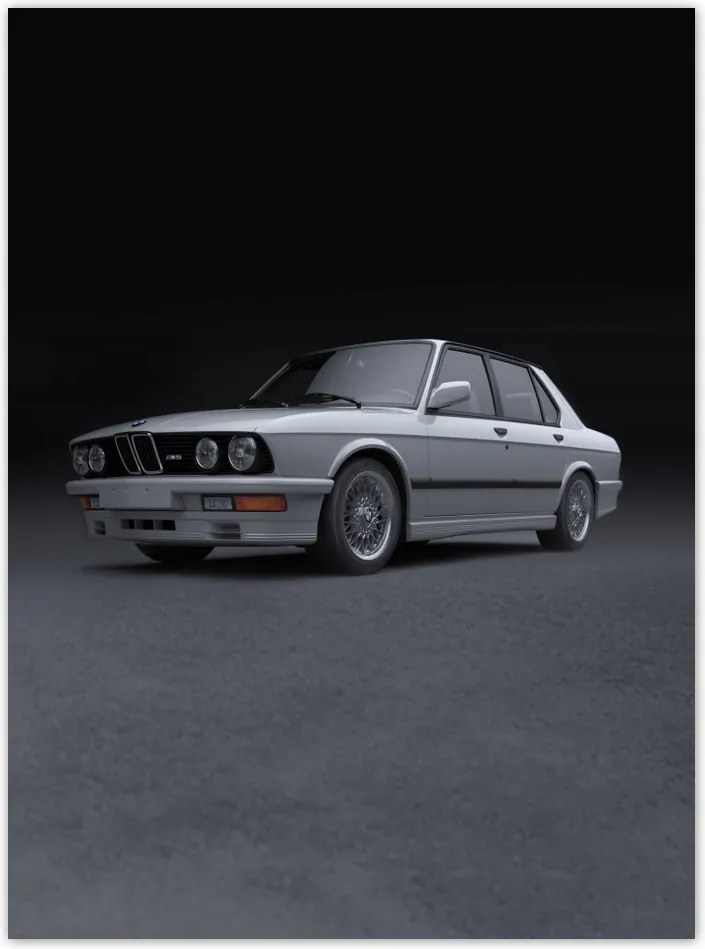 Poszterek 100x135 Bmw M5 Cápa Klasszikus