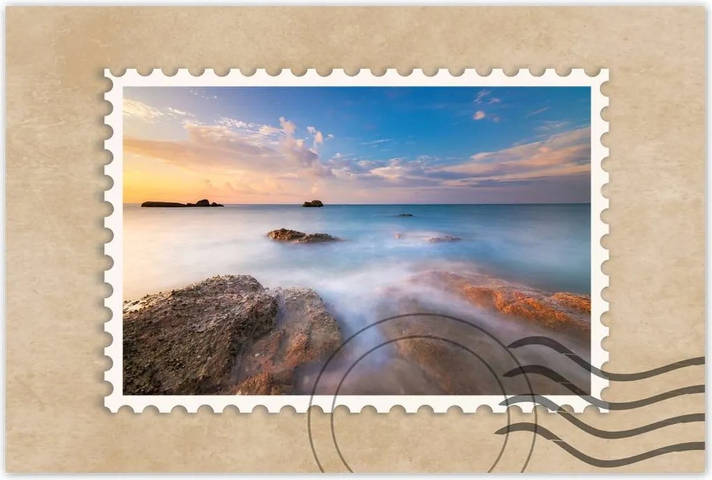 Poszterek 120x80 Naplemente Tenger Égbolt