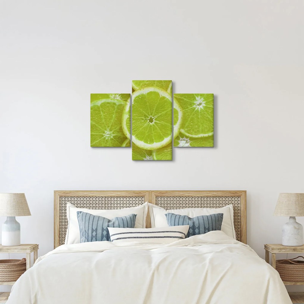 Kép - citrom szelet (90x60 cm)